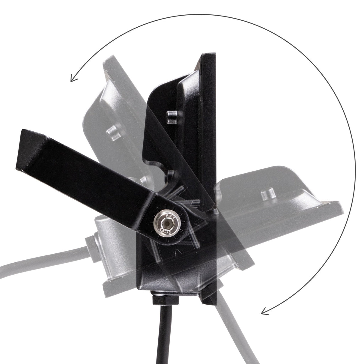 LED Floodlight 50W - 6850 Lumen - Cool White 4000K - IP65 IK08 - C4 Corrosion Resistant - Tiltable - 5 Year Warranty