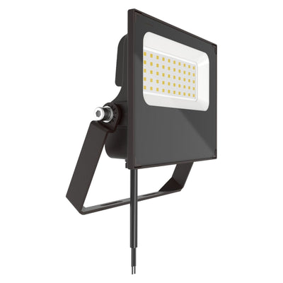 LED-Flutlicht 50 W – 6850 Lumen – Kaltweiß 4000 K – Schutzart IP65 IK08 – Neigbar – Schwarz