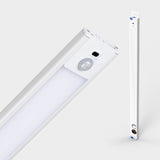LED's Light Kastverlichting met sensor 60 cm - Oplaadbaar (USB-C) en draadloos - zwaai- en bewegingssensor - wit