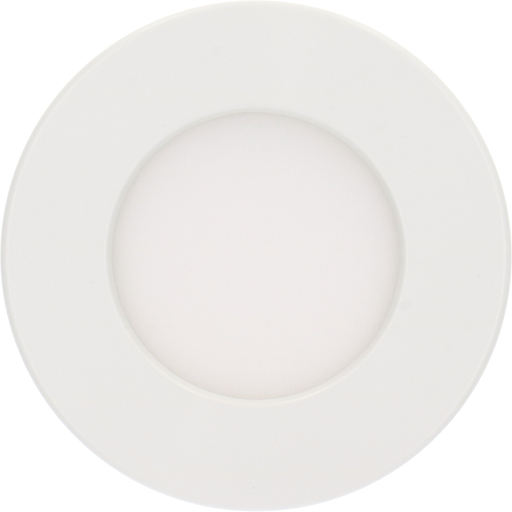 LED's Light LED Inbouwspot Ø 10 cm - Dimbaar in 3 standen - Inbouw en opbouw - 500 lm