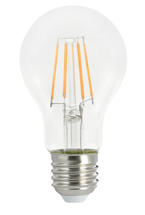 LED-Filamentlampe E27 – 806 Lumen – 7 W – Warmweiß 2700 K – A60 – Klarglas