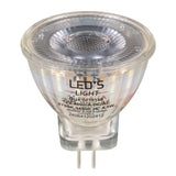 LED Spot 345 lumen - 4,5W - Warmwit 2700K - GU4 - MR11 - 12V DC - Dimbaar - Vervangt 35W Halogeen - CRI 90