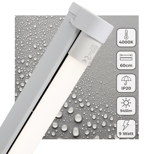 LED TL Armatuur 945 Lumen - 9W - Koelwit - IP20 - 60cm - Inclusief LED Buis