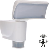 LED's Light LED Floodlight with Sensor - Automatic Motion Tracking - White