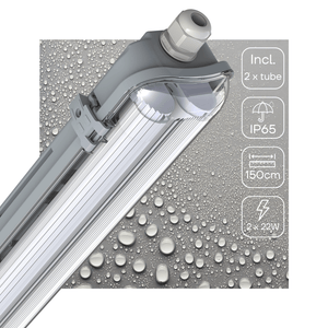 LED TL Armatuur 150cm 5760 lumen - 48W - Daglichtwit 6500K - IP65 Waterdicht - 120lm/W