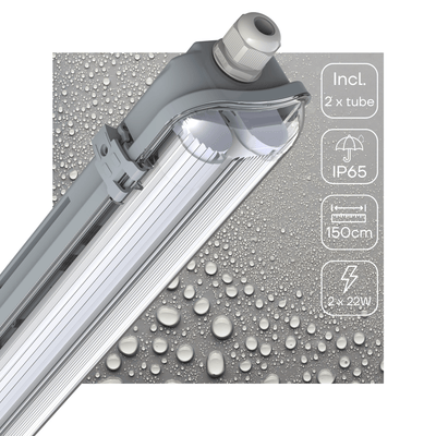 LED's Light LED light bar 150 cm for indoor use - Fixture including LED TL tube - 2520 lm