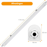 2 PACK - LED's Light LED TL lamp compleet 120 cm - Koppelbaar tot 10 lampen - Waterdicht - IP65