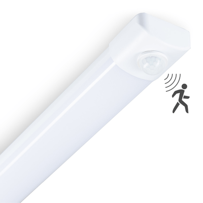 LED TL Batten 4650 Lumen - 36W - Koelwit 4000K - 120cm - PIR Bewegingssensor - 2 stuks