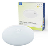 LED's light Ceiling lamp with motion sensor and twilight sensor - dimmable in 6 settings - IP54 - 30 cm