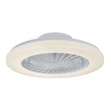 LED’s Light plafondventilator met verlichting 48 cm – Ventilatiesnelheid en bediening met afstandsbediening - Wit