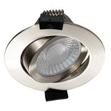 6 PACK - LED's Light PRO downlight inbouwspot Ø 68mm - Kantelbaar - Spatwaterdicht - Dim to Warm - RVS