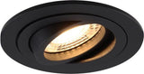 LED's Light PRO downlight inbouwspot Ø 68mm - Kantelbaar - Spatwaterdicht - Dim to Warm - Zwart