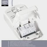 6 PACK - LED's Light PRO Recessed Spotlight 68 mm - Indoor &amp; Outdoor - 3 Light Colors - Dimmable Light - White