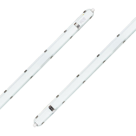 Feuchtigkeitsbeständige LED-Leuchte 150 cm – 7200 Lumen – 47 W – Kaltweiß 4000 K – Schutzart IP65 – Mit Notstromakku – 4 Lichtmodi – 4 Stück