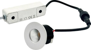 LED's Light PRO Mini-Einbaustrahler 3 cm - Für Vordächer, Veranden und abgehängte Decken - Dimmbar - 3 Farbbilder