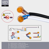3er-Pack – LED's Light PRO Mini-Einbaustrahler 3 cm – Für Vordächer, Veranden und abgehängte Decken – Dimmbar – 3 Farbplatten