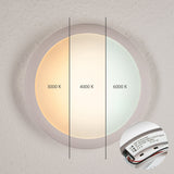 LED's Light Pro Ceiling Lamp 2050 with sensor - Light color and light intensity dimmable - Waterproof - Ø 30 cm