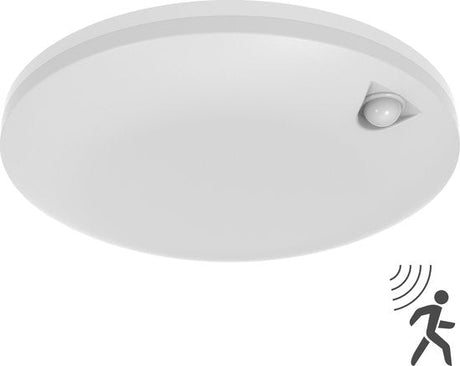 LED's Light Pro Ceiling Lamp with Sensor - Motion Sensor and Dusk Sensor - 6 Modes - 25 cm