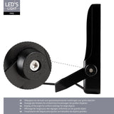 LED's Light Pro Premium Flutlicht 12750 - 6 Lichtmodi - Wasser- und rostbeständig - 100 W