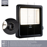 LED's Light Pro Premium Flutlicht 12750 - 6 Lichtmodi - Wasser- und rostbeständig - 100 W