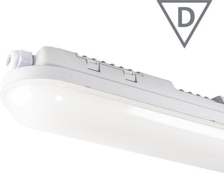 LED-Leuchte TL, 4640 Lumen, 29 W, Kaltweiß (4000 K), Schutzart IP65 (wasserdicht), 120 cm, 4er-Pack