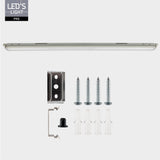 2 PACK - LED's Light Pro TL armatuur compleet 60 cm - Waterdicht - 2400 lm