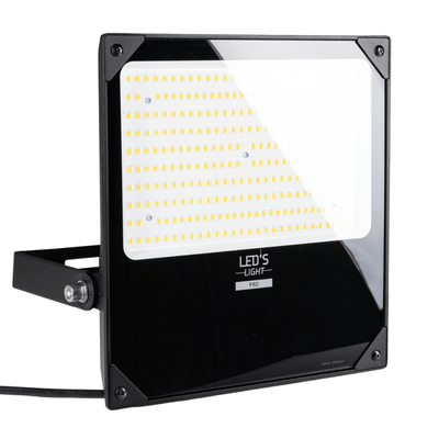 Faretto LED 30300 lumen - 200W - Bianco freddo 4000K - Impermeabile IP66 - 3 modalità di illuminazione - Sensore di luce diurna