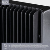 LED's Light Professional LED Flutlicht 37000 - 3 Lichtmodi - Wasserdicht - 200 Watt - Tageslichtsensor