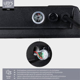 LED's Light Professional LED Flutlicht 18500 - 3 Lichtmodi - Wasserdicht - 100 Watt - Tageslichtsensor