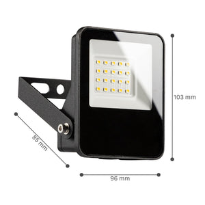 LED spotlight - 10W 1200 lumens - IP65 waterproof - tiltable