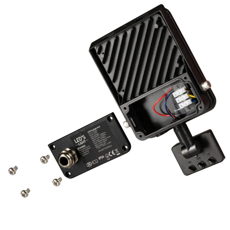 Projecteur LED’s Light avec capteur de mouvement 3600 - Étanche et inclinable - 30W
