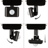 LED-Flutlicht mit Bewegungsmelder 6000 - Wasserdicht &amp; Neigbar - 50W