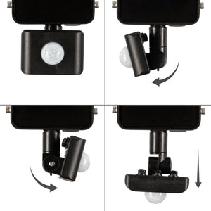 LED Light Floodlight with Motion Sensor 6000 - Waterproof & Tiltable - 50W