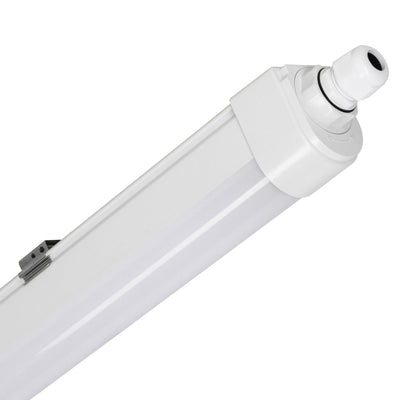 Luminaire LED étanche à l’humidité 150cm - 5520 lumen - 46W - Blanc froid 4000K - IP65 - IK06 - Raccordable