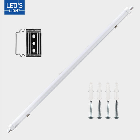 LED Feuchtraumleuchte 5520 Lumen - 46W - Kaltweiß 4000K - IP65 - 150cm - 230V - 4 Stück