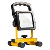 LED's Work draadloze LED Bouwlamp op accu 700 - Oplaadbaar en kantelbaar - Zwart geel