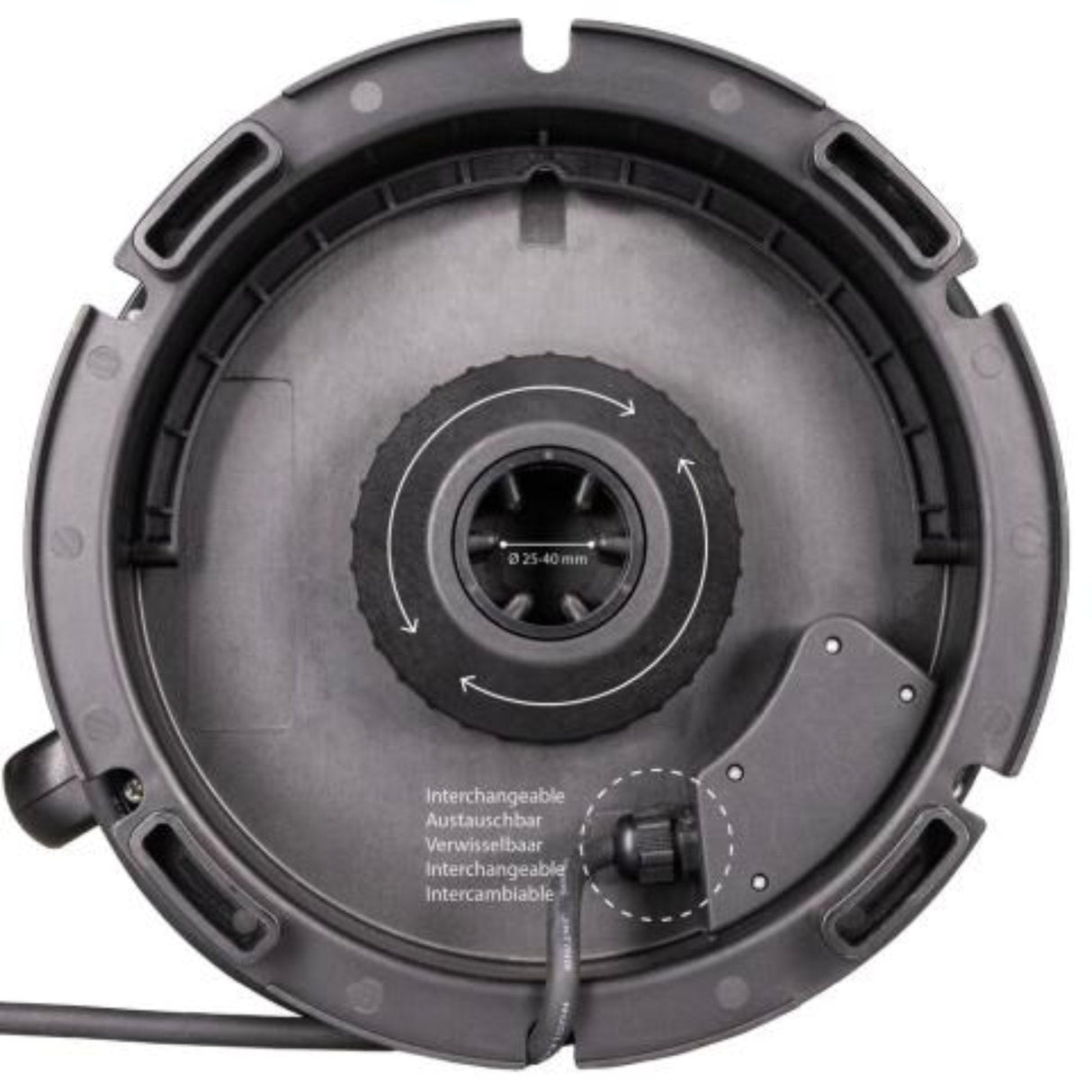 LED's Work 18V HybridPro Bouwlamp 12000lm -  op accu en netstroom - 80W - IP55 & Rough Service Tested