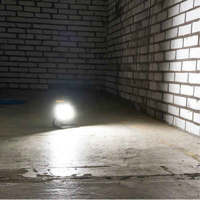 Projecteur de chantier LED's Work 20 W, rechargeable, 2000 lm - fonctionne sans fil sur batterie - étanche à la poussière et à l'eau - blanc froid 4000 K