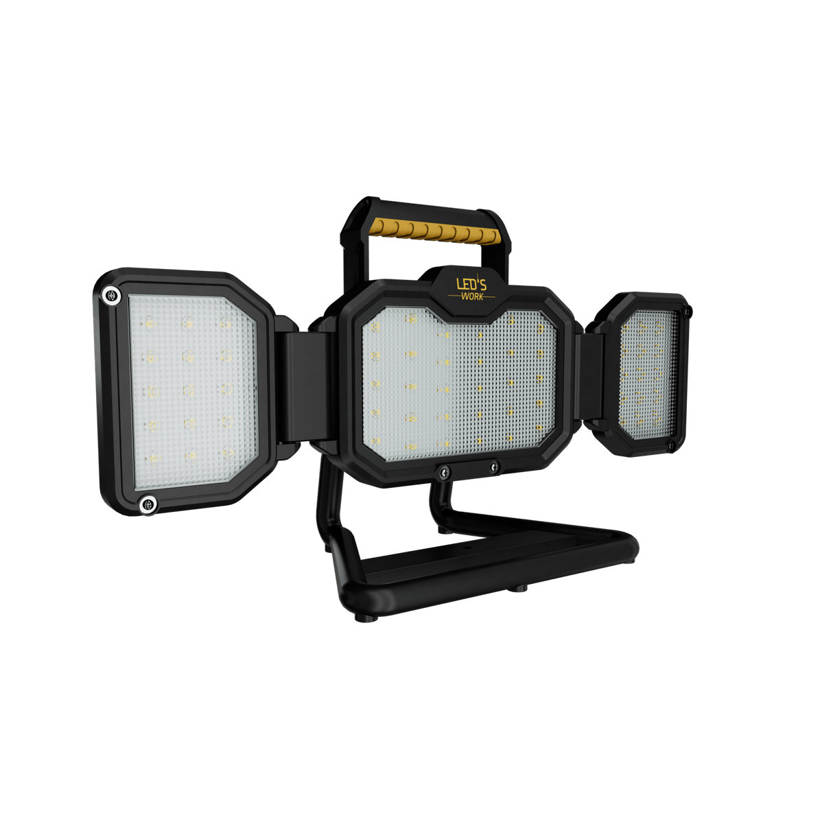 LED's Work LED Bouwlamp oplaadbaar 4000 - Werkt draadloos op accu - Stof- en waterdicht