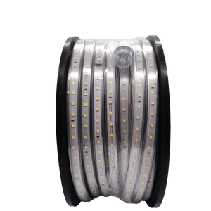 LED Lichtschlauch 50 m - 40.000 lm - 370W - Kaltweiß 5000K - IP65 - Zuschneidbar - Baustellenbeleuchtung - 230V