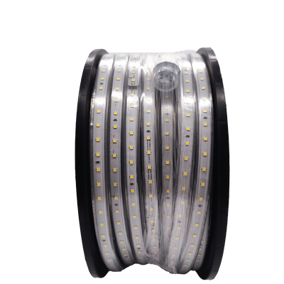 LED Lichtschlauch 50 m - 40.000 lm - 370W - Kaltweiß 5000K - IP65 - Zuschneidbar - Baustellenbeleuchtung - 230V
