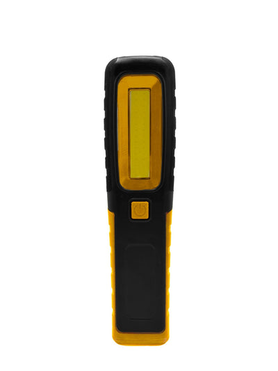 LED Handlamp 300 lumen - 3W - Daglichtwit 6500K - Op Batterijen (exclusief) - Met Magneet en Haak