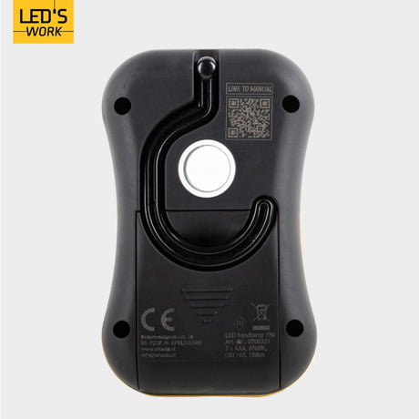 LED-Notfall-Handlampe, 150 Lumen, tageslichtweiß – Betrieb mit 3 AAA-Batterien (nicht im Lieferumfang enthalten) – Kompakt