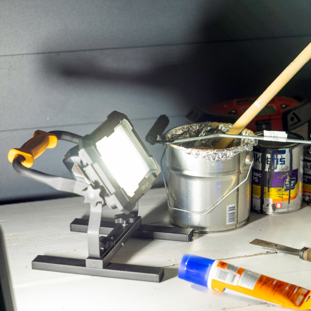 LED Work 18V Arbeitsleuchte Akku für Elektrowerkzeuge - 20W 2000lm 5000K