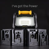 LED Work 18V Arbeitsleuchte Akku für Elektrowerkzeuge - 20W 2000lm 5000K