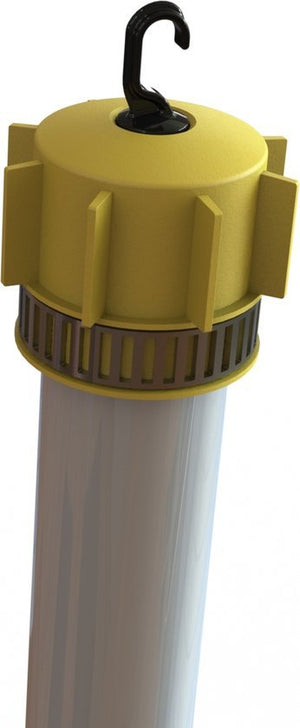 LED-Turmarbeitsleuchte, 12000 Lumen, 100 W, Kaltweiß (4000 K), 360°-Beleuchtung, Schutzart IP54 (wasserdicht)