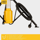 LED's Work Toren bouwlamp met extra stopcontact - Staaf werklamp - 100W - 12000 lm