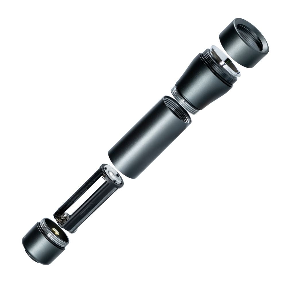 LED's Work Zaklamp op Batterijen (3x AAA) - 120 lumen - IPX4 Spatwaterdicht - Dimbaar in 3 standen
