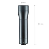 LED's Work Zaklamp op Batterijen (3x AAA) - 120 lumen - IPX4 Spatwaterdicht - Dimbaar in 3 standen
