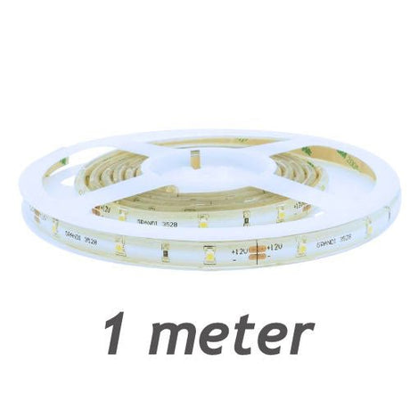 LEDstrip blauw | 12V DC - 14,4W - 60 LED's/m | binnenshuis IP20 | 1 meter | dimbaar - LEDPLANET.NL